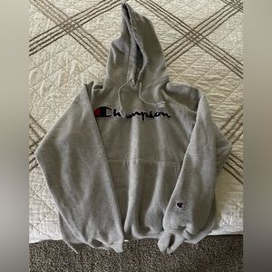 Think warm champion hoodie